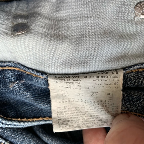 🤩SOLD🤩Diesel Men's Cardiel Jeans Size 32x32 - Picture 11 of 13